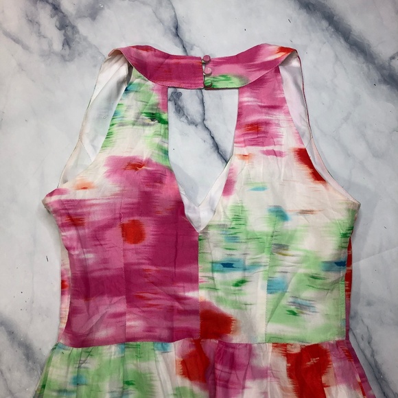 MM Couture by Miss Me Watercolor Floral Maxi Dress - Picture 4 of 8